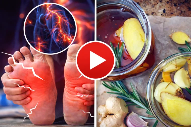 Burning feet nerve pain natural remedy